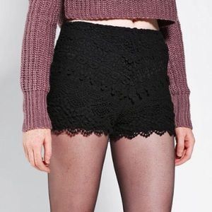 Lace shorts